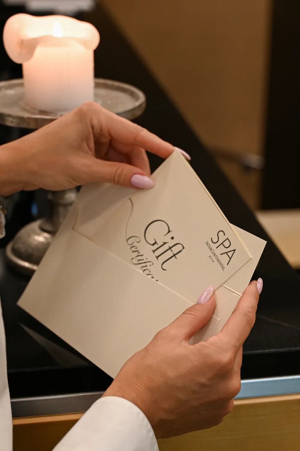 Подарунковий сертифікат SPA InterContinental Kyiv